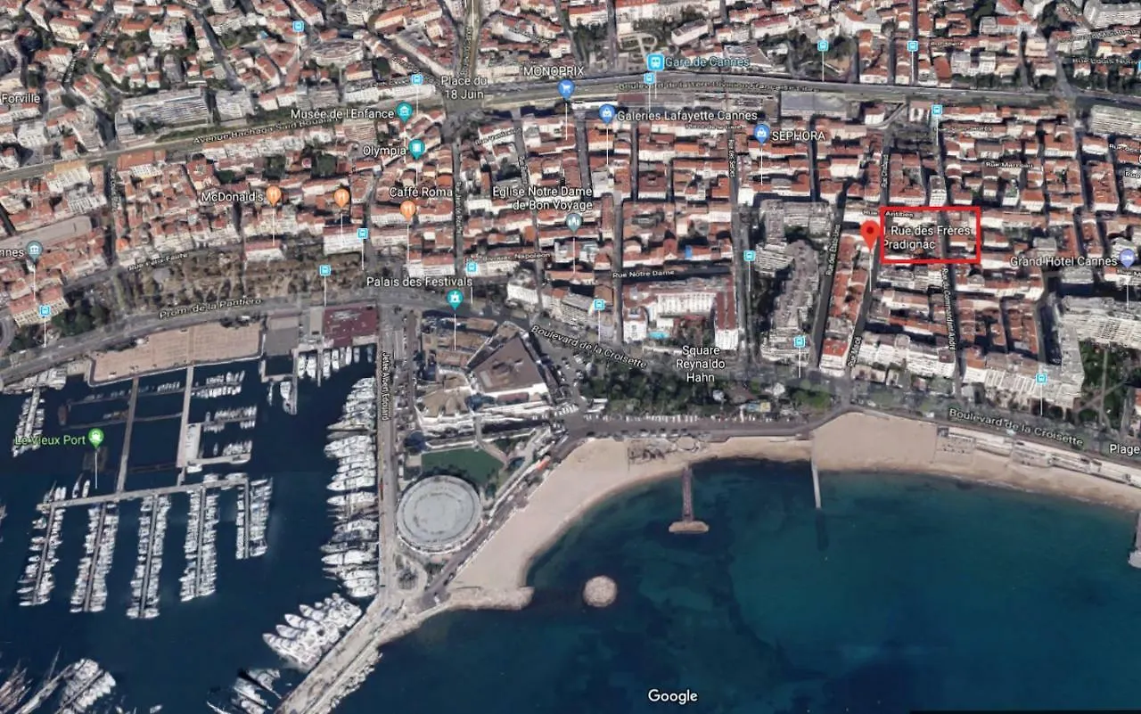 Grand Studio Carre D'Or - Les Meridiens Cannes